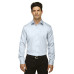 Men's Boulevard Wrinkle-Free Two-Ply 80's Cotton Dobby Taped Shirt with Oxford Twill
