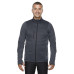 Men's Pulse Textured Bonded Fleece Jacket with Print