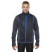 Men's Pulse Textured Bonded Fleece Jacket with Print