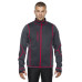 Men's Pulse Textured Bonded Fleece Jacket with Print