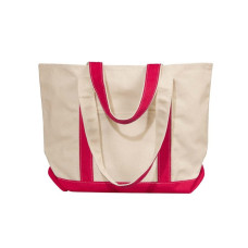 Windward Large Cotton Canvas Classic Boat Tote