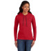 Ladies' Lightweight Long-Sleeve Hooded T-Shirt