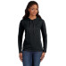 Ladies' Lightweight Long-Sleeve Hooded T-Shirt