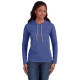 Ladies' Lightweight Long-Sleeve Hooded T-Shirt