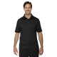 Men's Exhilarate Coffee Charcoal Performance Polo with Back Pocket