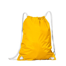 White Drawstring Backpack