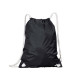 White Drawstring Backpack