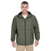 Adult Microfiber Full-Zip Hooded Jacket