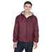 Adult Fleece-Lined Hooded Jacket