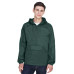 Adult Quarter-Zip Hooded Pullover Pack-Away Jacket