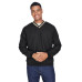 Adult Long-Sleeve Microfiber Crossover V-Neck Wind Shirt