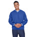 Adult Long-Sleeve Microfiber Crossover V-Neck Wind Shirt