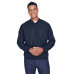 Adult Long-Sleeve Microfiber Crossover V-Neck Wind Shirt