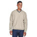 Adult Long-Sleeve Microfiber Crossover V-Neck Wind Shirt