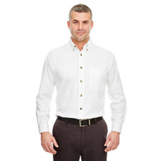 Adult Cypress Long-Sleeve Twill with Pocket