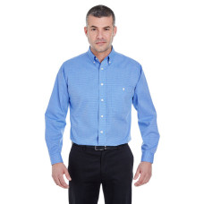 Men's Yarn-Dyed Micro-Check Woven