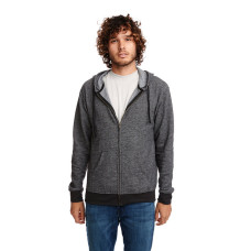 Adult Denim Fleece Full-Zip Hoody
