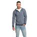 Adult Denim Fleece Full-Zip Hoody