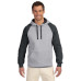 Adult 8 oz. NuBlend® Colorblock Raglan Pullover Hood