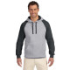 Adult 8 oz. NuBlend® Colorblock Raglan Pullover Hood