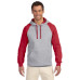 Adult 8 oz. NuBlend® Colorblock Raglan Pullover Hood