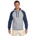 Adult 8 oz. NuBlend® Colorblock Raglan Pullover Hood