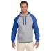 Adult 8 oz. NuBlend® Colorblock Raglan Pullover Hood