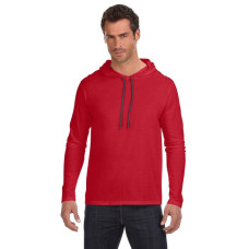 Adult Lightweight Long-Sleeve Hooded T-Shirt