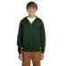 Youth 8 oz. NuBlend® Fleece Full-Zip Hood