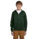 Youth 8 oz. NuBlend® Fleece Full-Zip Hood