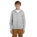 Youth 8 oz. NuBlend® Fleece Full-Zip Hood