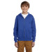 Youth 8 oz. NuBlend® Fleece Full-Zip Hood