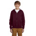 Youth 8 oz. NuBlend® Fleece Full-Zip Hood