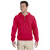 Adult 8 oz. NuBlend® Fleece Quarter-Zip Pullover Hood