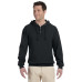 Adult 8 oz. NuBlend® Fleece Quarter-Zip Pullover Hood