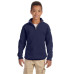 Youth 8 oz. NuBlend® Quarter-Zip Cadet Collar Sweatshirt