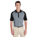 Men's Heather Block Polo