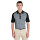 Men's Heather Block Polo