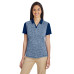 Ladies' Heather Block Polo