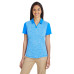 Ladies' Heather Block Polo