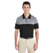 Men's 3-Stripes Heather Block Polo
