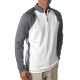 Men's climawarm™+ 3-Stripes Colorblock Quarter-Zip Training Top