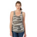 Ladies' Meegs Printed Racerback Eco-Jersey™ Tank
