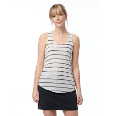 Ladies' Meegs Printed Racerback Eco-Jersey™ Tank