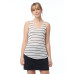 Ladies' Meegs Printed Racerback Eco-Jersey™ Tank