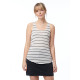 Ladies' Meegs Printed Racerback Eco-Jersey™ Tank