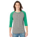 Men's Eco-Jersey™ 3/4-SleeveRaglan Henley