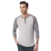 Men's Eco-Jersey™ 3/4-SleeveRaglan Henley