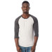 Men's Eco-Jersey™ 3/4-SleeveRaglan Henley