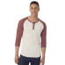 Men's Eco-Jersey™ 3/4-SleeveRaglan Henley